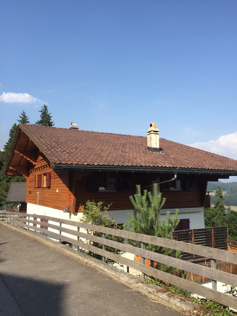 Charmante 3.5-Zimmer-Dachwohnung mit traumhafter Aussicht in Beatenberg (1)