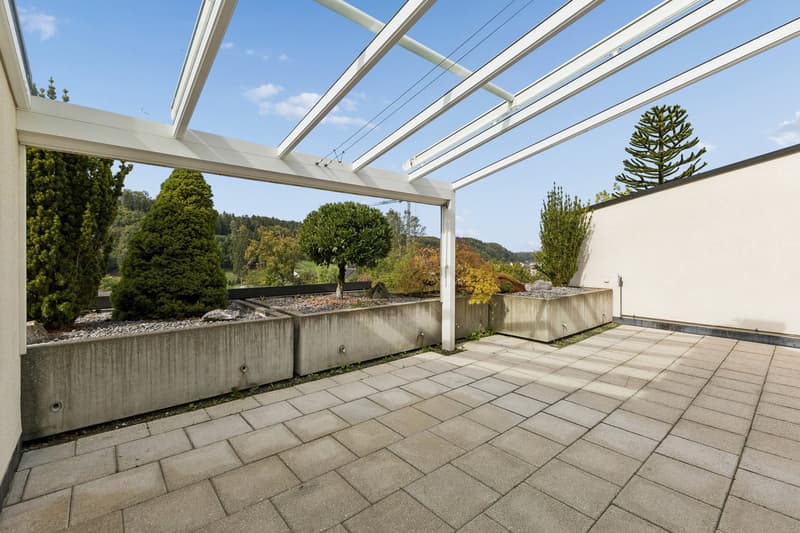 5.5-Zimmer - Maisonette Terrassenwohnung mit 51 m2 Terrasse und 315 m2 Gartenanteil (7)