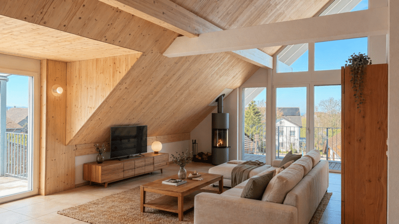 Sonnige Dachwohnung mit Weitblick (2)