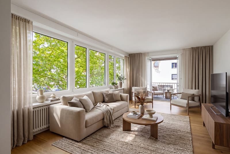 Neu sanierte, grosszügige 4.5-Zimmer-Wohnung mit Balkon in Zürich Oerlikon (7)