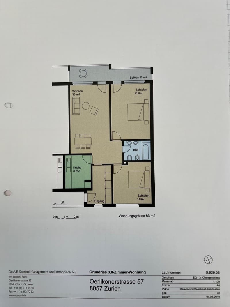 Helle 3-Zimmer-Wohnung mit Balkon & Gartensitzplatz in Zürich-Oerlikon – ab Dezember 2026 (11)