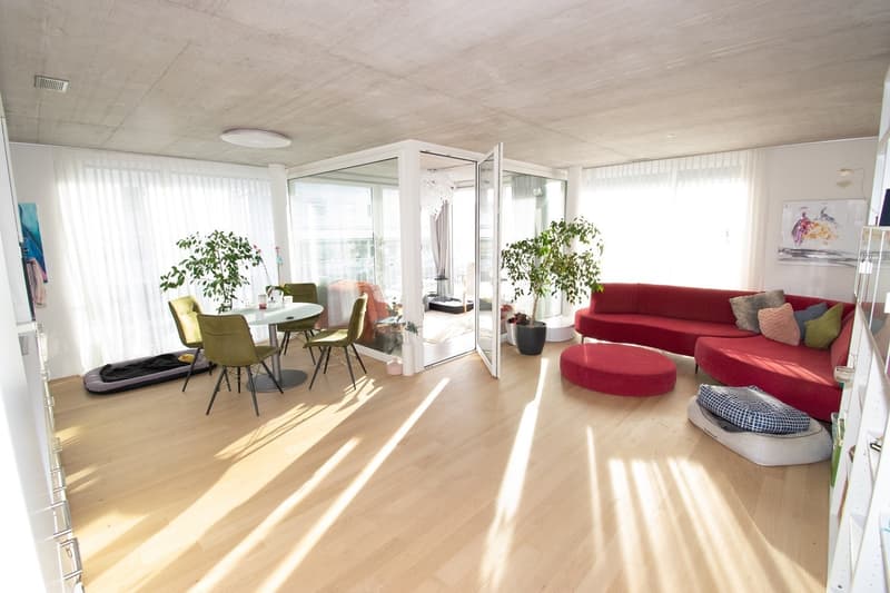 Moderne und helle 2.5 Zimmerwohnung zentral in Pratteln (65m2) (1)