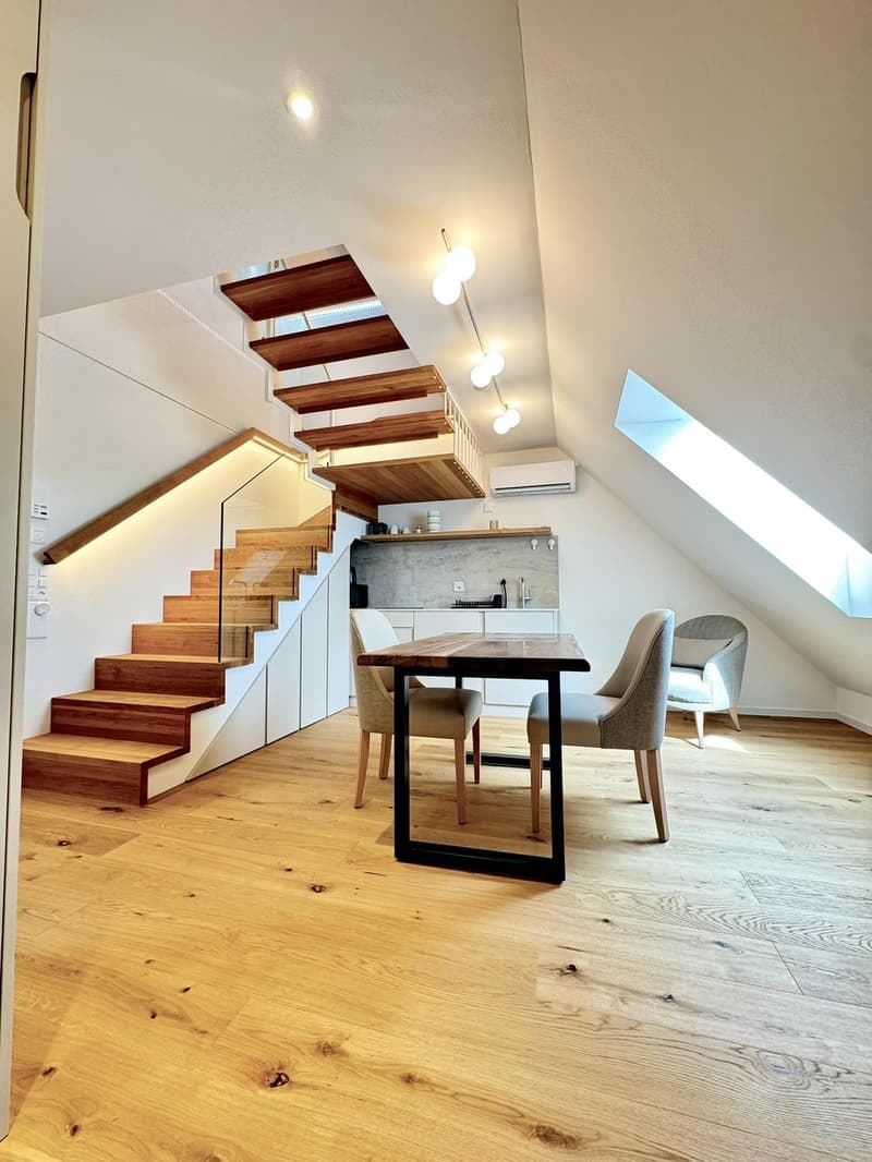 Exklusive möblierte Dachwohnung mit atemberaubender Aussicht über Zürich (5)