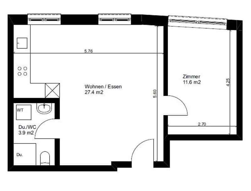 Wohnen im Herzen von Dietikon modern, zentral und mit sonnigem Balkon (2)