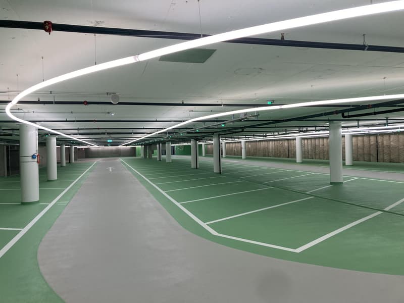 Central parking in St. Gallen 24/7, wide parking spaces, from CHF 180 / month (4)