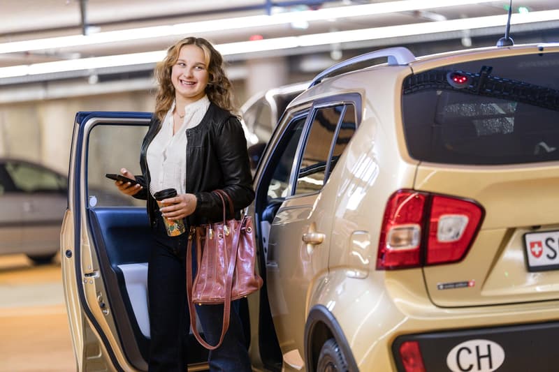 Central parking in St. Gallen 24/7, wide parking spaces, from CHF 180 / month (6)
