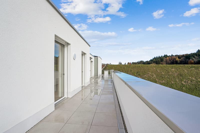 Attika mit Aussicht hell und modern in Gossau SG Erstbezug (5)