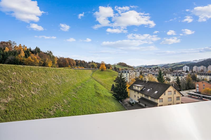 Attika mit Aussicht hell und modern in Gossau SG Erstbezug (6)