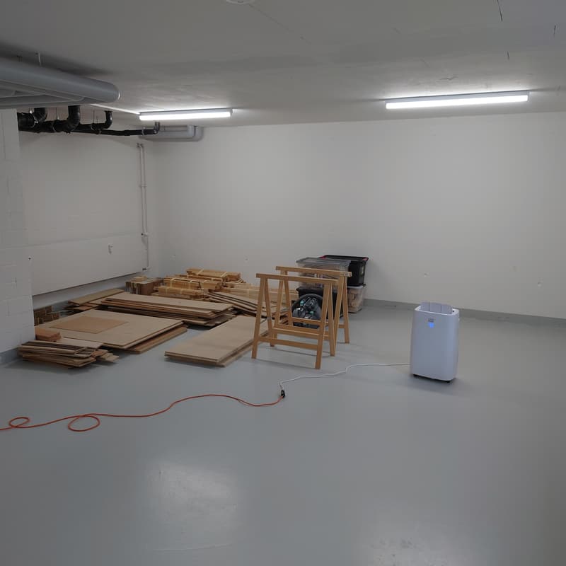 Vielseitiger Hobbyraum ideal zum Basteln, Lagern oder als Atelier (4)