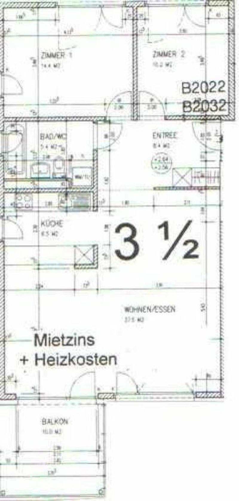 3.5 Zimmerwohnung mit Balkon (7)