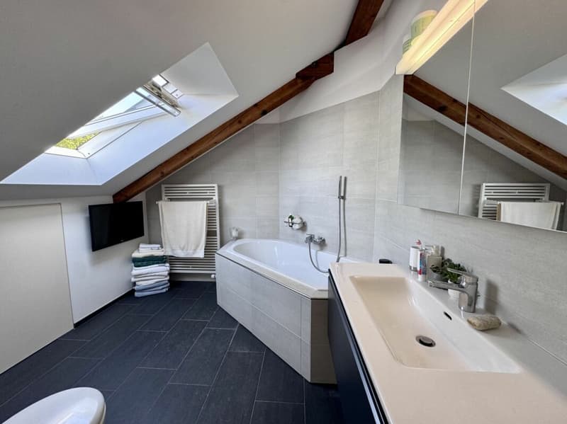 Grosszügige 3½-Zimmer-Maisonette mit 150 m², Balkon & 2 Bädern am Albisriederplatz (10)