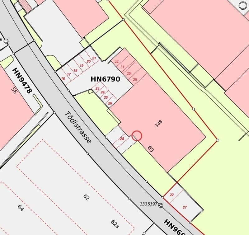 AUSSENPARKPLATZ AN DER TÖDISTRASSE 63 IN 8810 HORGEN ZU VERMIETEN! (2)