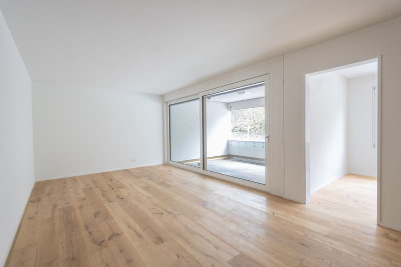 Wohnzimmer Balkon Front