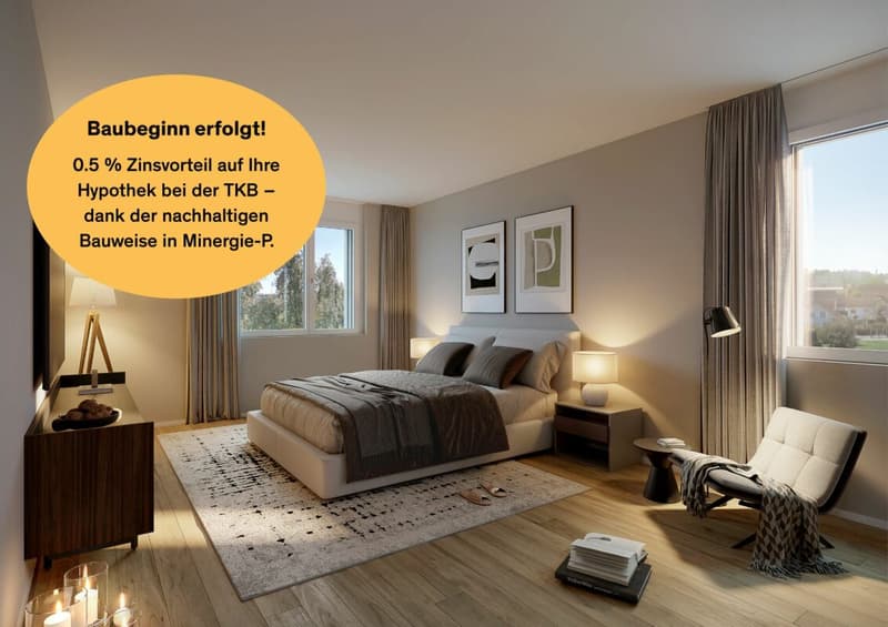 Neubauprojekt «Fliedergarten» - modernes Wohnen mit Stil und Nachhaltigkeit - hochwertige Obergeschosswohnung (1)