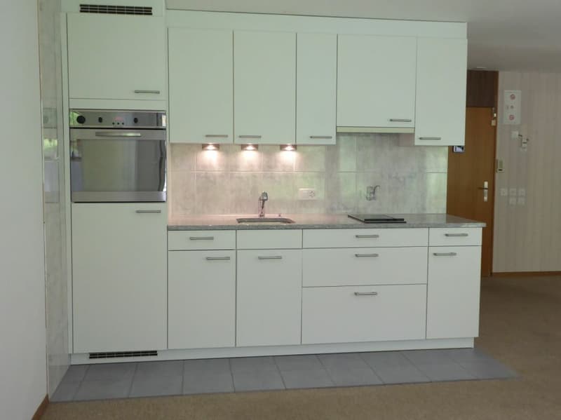 1.5-Zimmer-Studio-Ferienwohnung mit Gartensitzplatz und Tiefgaragenplatz (4)