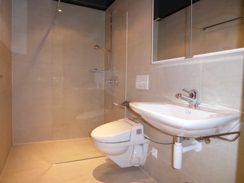 1.5-Zimmer-Studio-Ferienwohnung mit Gartensitzplatz und Tiefgaragenplatz (9)