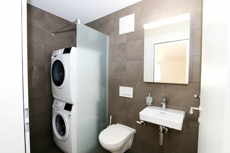 WC mit Waschturm