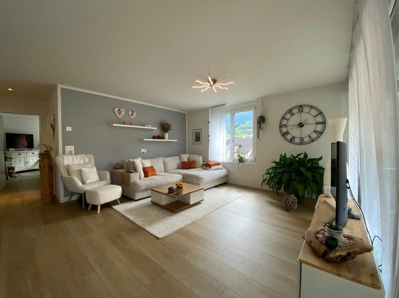 schöne 3.5-Zimmer-Wohnung inmitten von Mels (1)