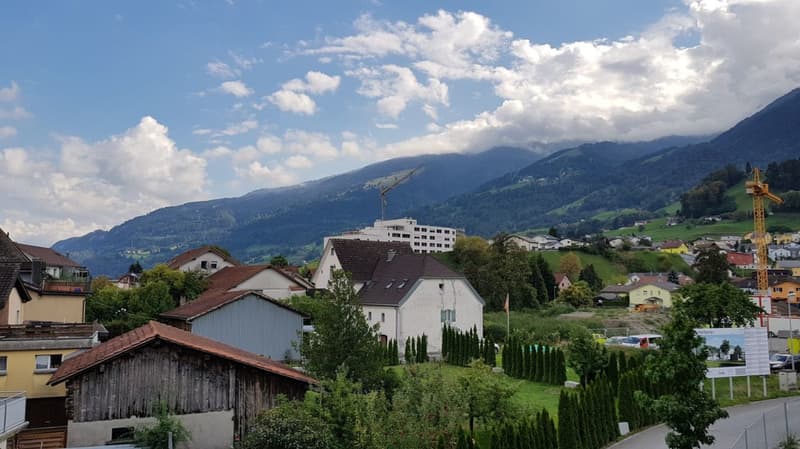 Ausblick Balkon
