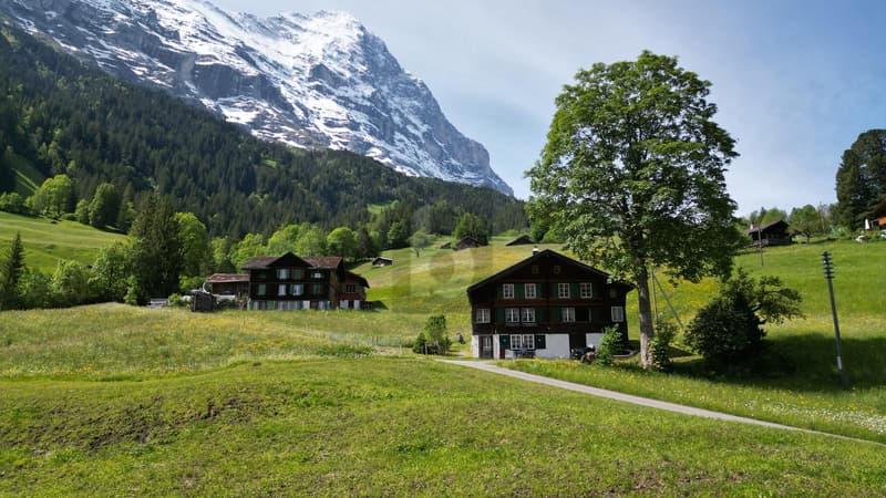 FREISTEHENDES CHALET AM FUSSE DES EIGERS (2)