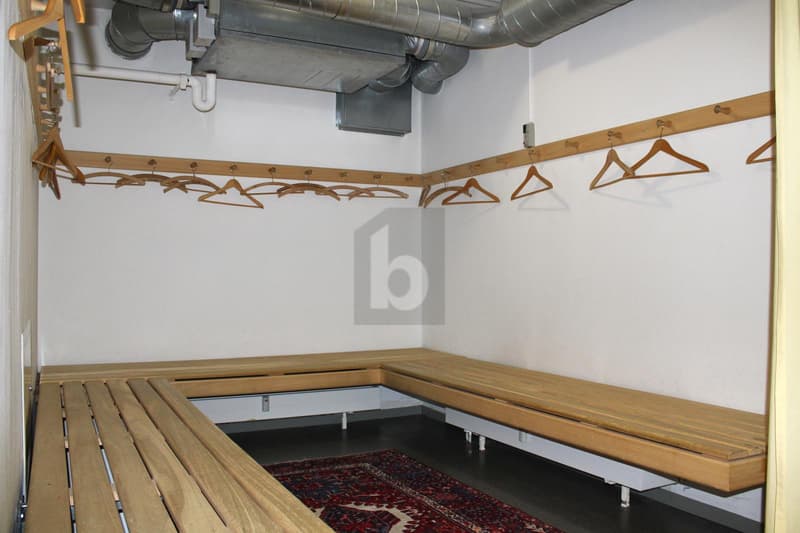 HELL MIT GARDEROBE, DUSCHE UND SAUNA (4)