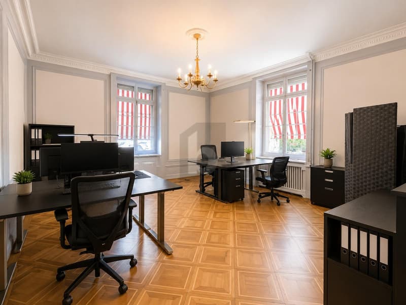 MAGNIFIQUES BUREAUX DE 160 M² ENV. A GENEVE (1205) (2)