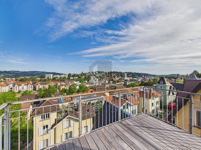 DACHTERRASSE UND BALKON AN ZENTRALER LAGE (2)