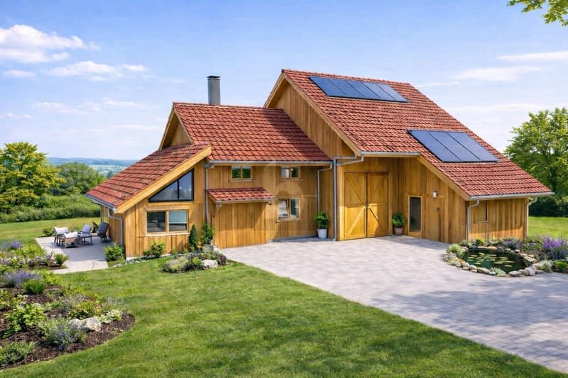 GRANGE DE CARACTÈRE AVEC PROJET DE MAISON (1)