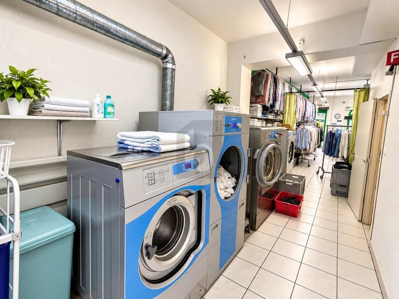 BLANCHISSERIE ÉTABLIE AVEC CLIENTÈLE FIDÈLE (4)