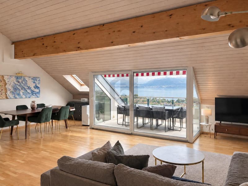 AVEC VUE PANORAMIQUE SUR LE LÉMAN (1)