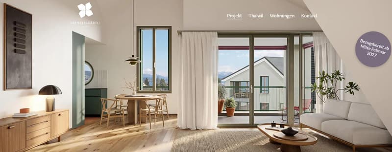 3 exklusive 2.5-Zimmer-Dachgeschosswohnungen im Vrenelisgärtli Thalwil (5)