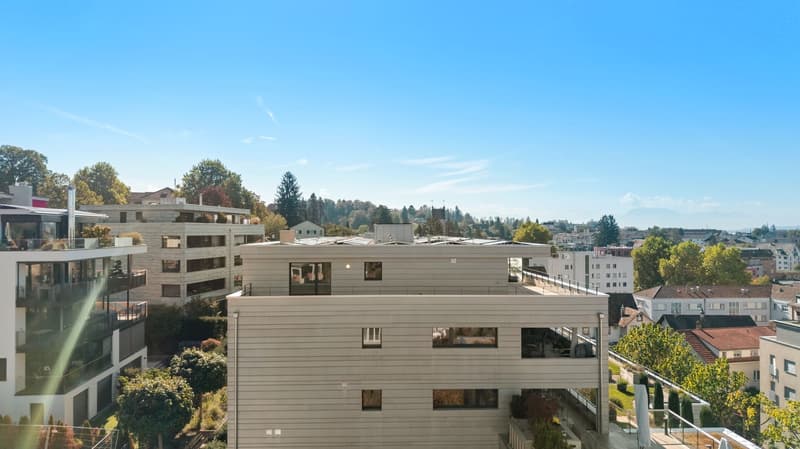Terrasse mit idealer Süd-West-Ausrichtung