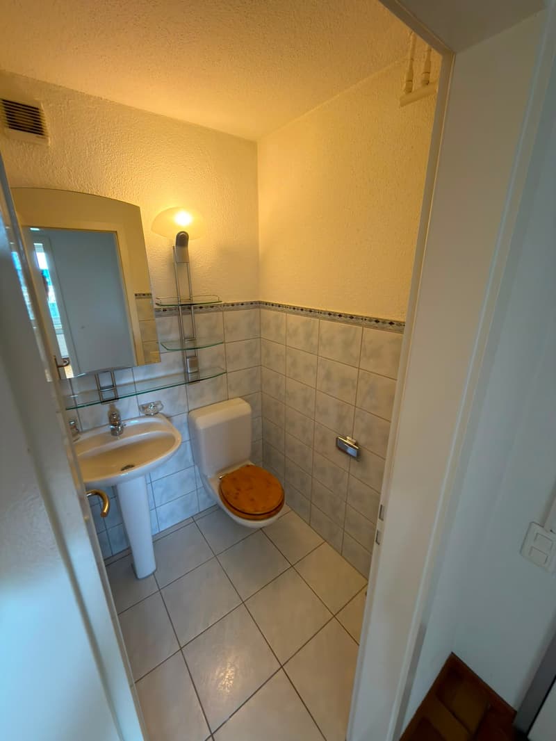 Sonnige 3-Zimmer-Wohnung mit Cheminée und Balkon in ruhiger Waldnähe (14)