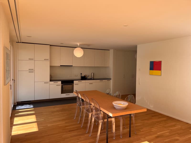 Moderne und helle Wohnung mit Gartensitzplatz (2)