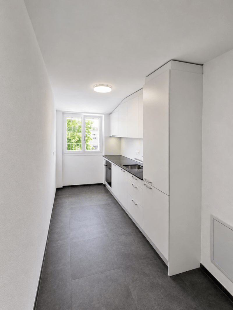 Frisch renovierte Dachwohnung nach umfassender Liegenschaftssanierung (2)