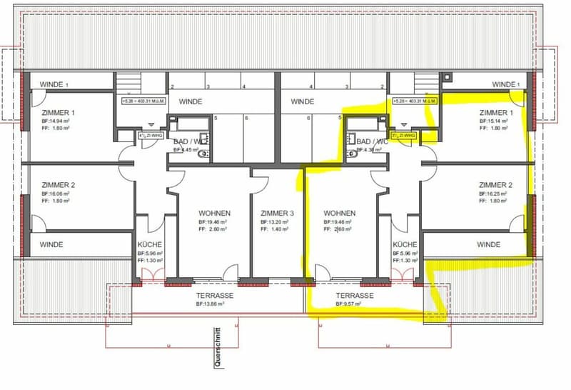 Frisch renovierte Dachwohnung nach umfassender Liegenschaftssanierung (11)