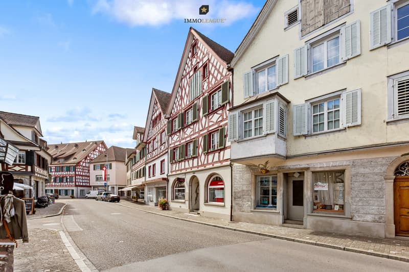 Mehrfamilienhaus mit fünf Einheiten.
