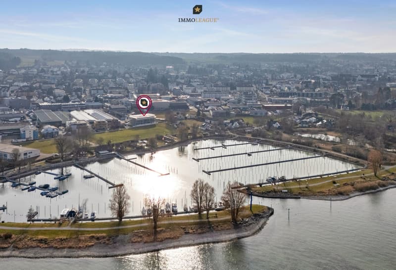 Wohnen direkt am Hafen von Kreuzlingen.