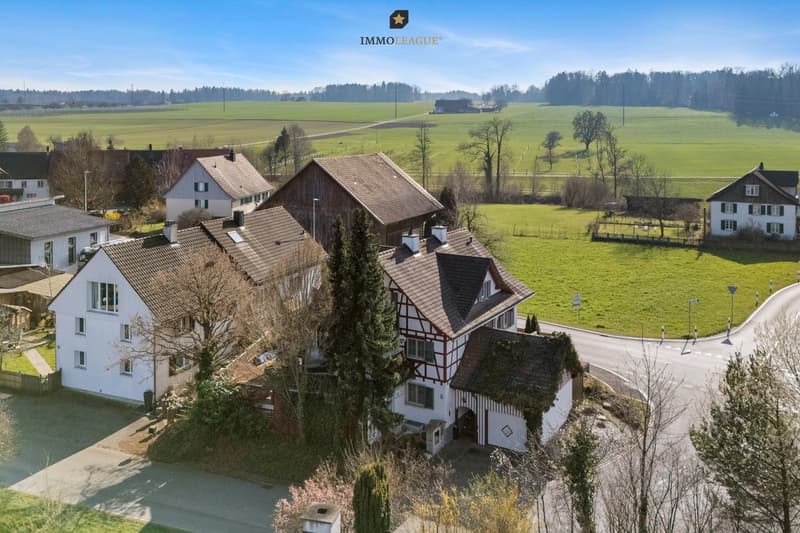 In ländlicher Region gelegen.