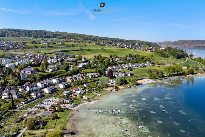 Ein Ort zum Verliebe. "Sunnefisch" in Ermatingen am See..