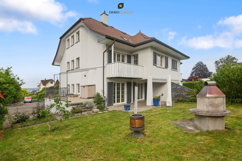 Ruhige Wohnlage, viel Grün und der Bodensee ganz nah: Hier finden Sie beste Voraussetzungen für ein entspanntes Familienleben.