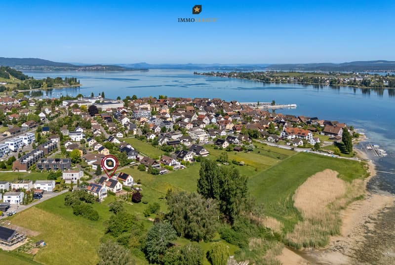 Leben am See mit kurzen Wegen: Ermatingen verbindet Natur, Ruhe und hohe Lebensqualität mit der Nähe zu Kreuzlingen und Konstanz.