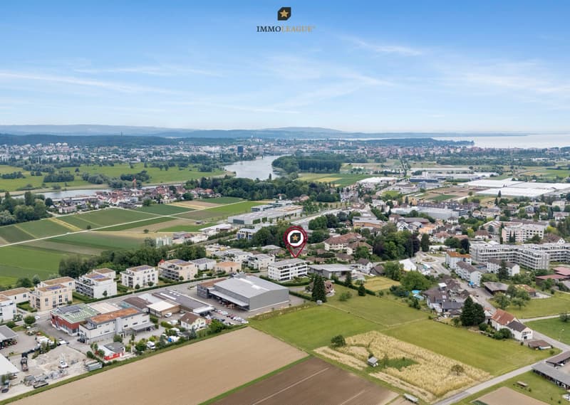 Lebensqualität in Tägerwilen: Die zentrale Lage, das gepflegte Umfeld und die hohe Wohnqualität machen diese Wohnung zu einem besonderen Zuhause.