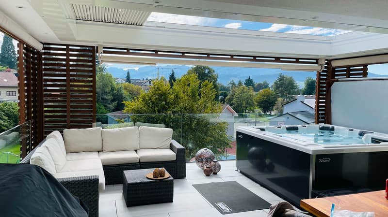 Spektakuläre 5 1/2 Zi.-Dach.-Maisonettewohnung mit grandioser Aussicht auf den Alpstein (3)