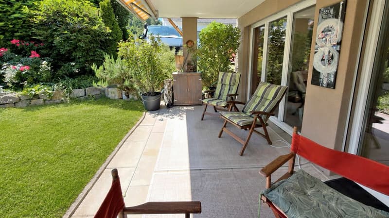 Charmante 3.5 Zimmerwohnung mit grosszügigem Gartensitzplatz (7)