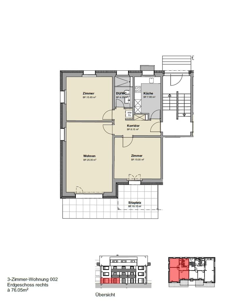 moderne 3-Zimmer-Garten-Wohnung (13)