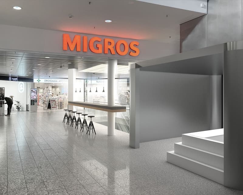 Ladenfläche im Shoppingcenter WIEDIKON M-MÄRT Zürich - Reviatlisierung 2024 (2)