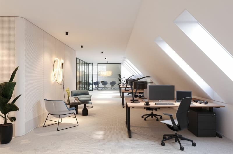 Prima occupazione dopo ristrutturazione completa - circa 308 m² di spazi ufficio flessibili (2)