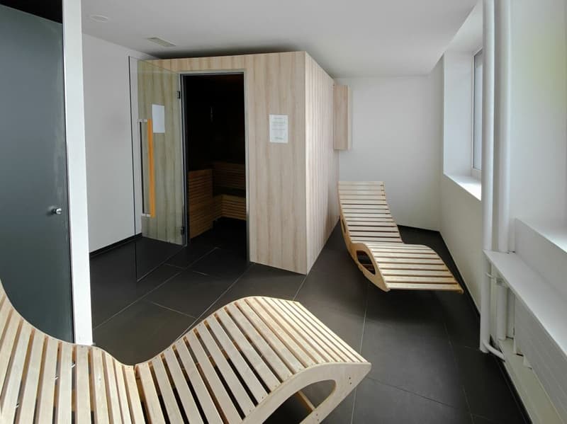 Espace de fitness aménagé - usage polyvalent possible (7)