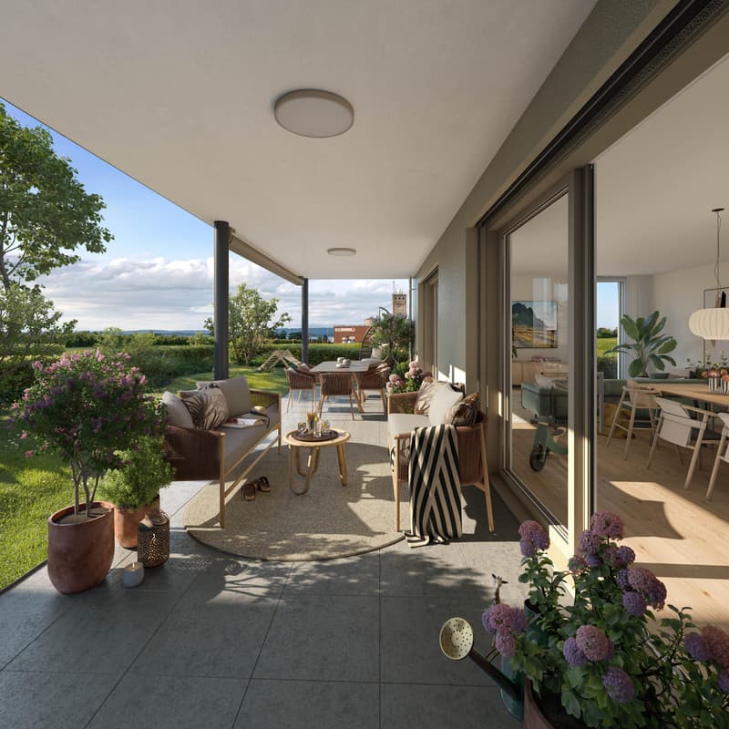 Appartement en attique dans l'ensemble "Seewärts" à Güttingen (9)